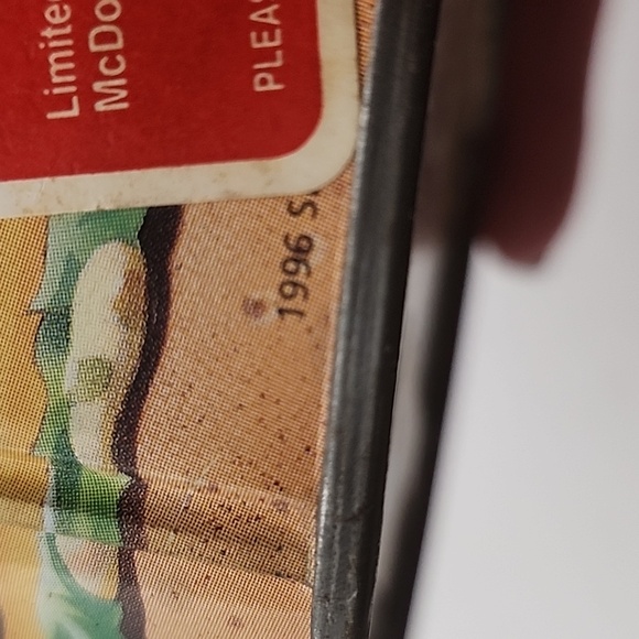 Vintage 1996 Limited Edition McDonald's Big Mac Hamburger Collector's Tin - Picture 9 of 12
